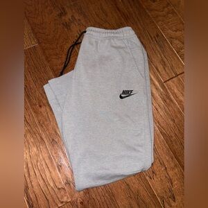 Nike Mens 2XL Gray Tech Joggers Sweatpants DD9253